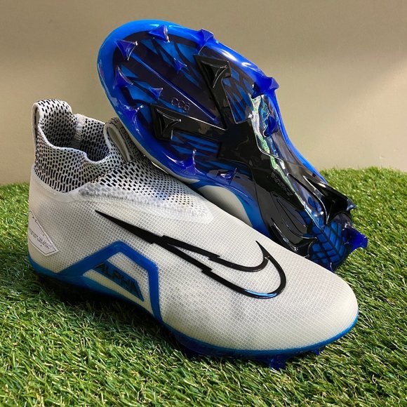 Nike Alpha Menace Elite Football Cleats Game Royal White CT6648 - Main Image
